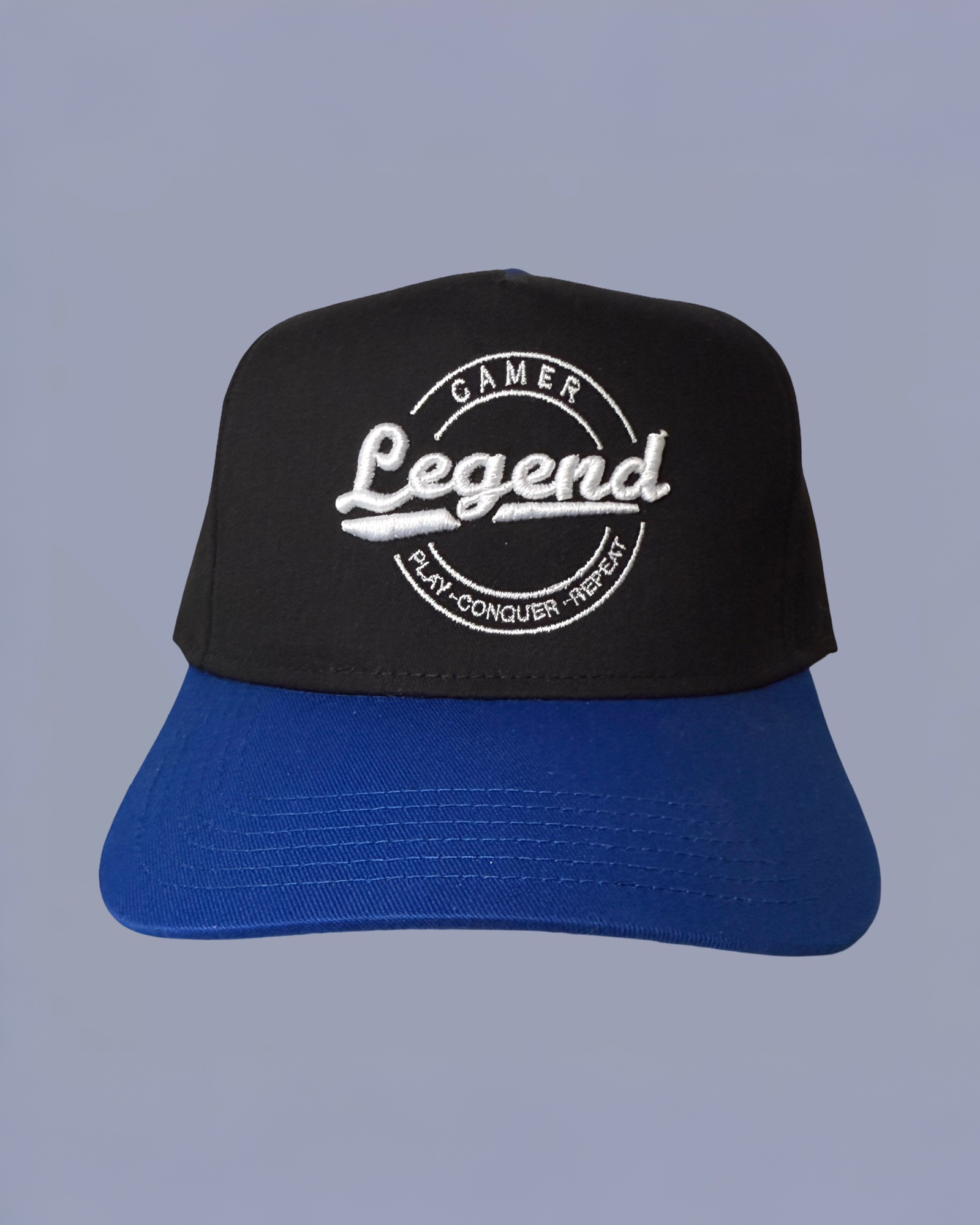 Gamer Legend SnapBack - Play. Conquer. Repeat.