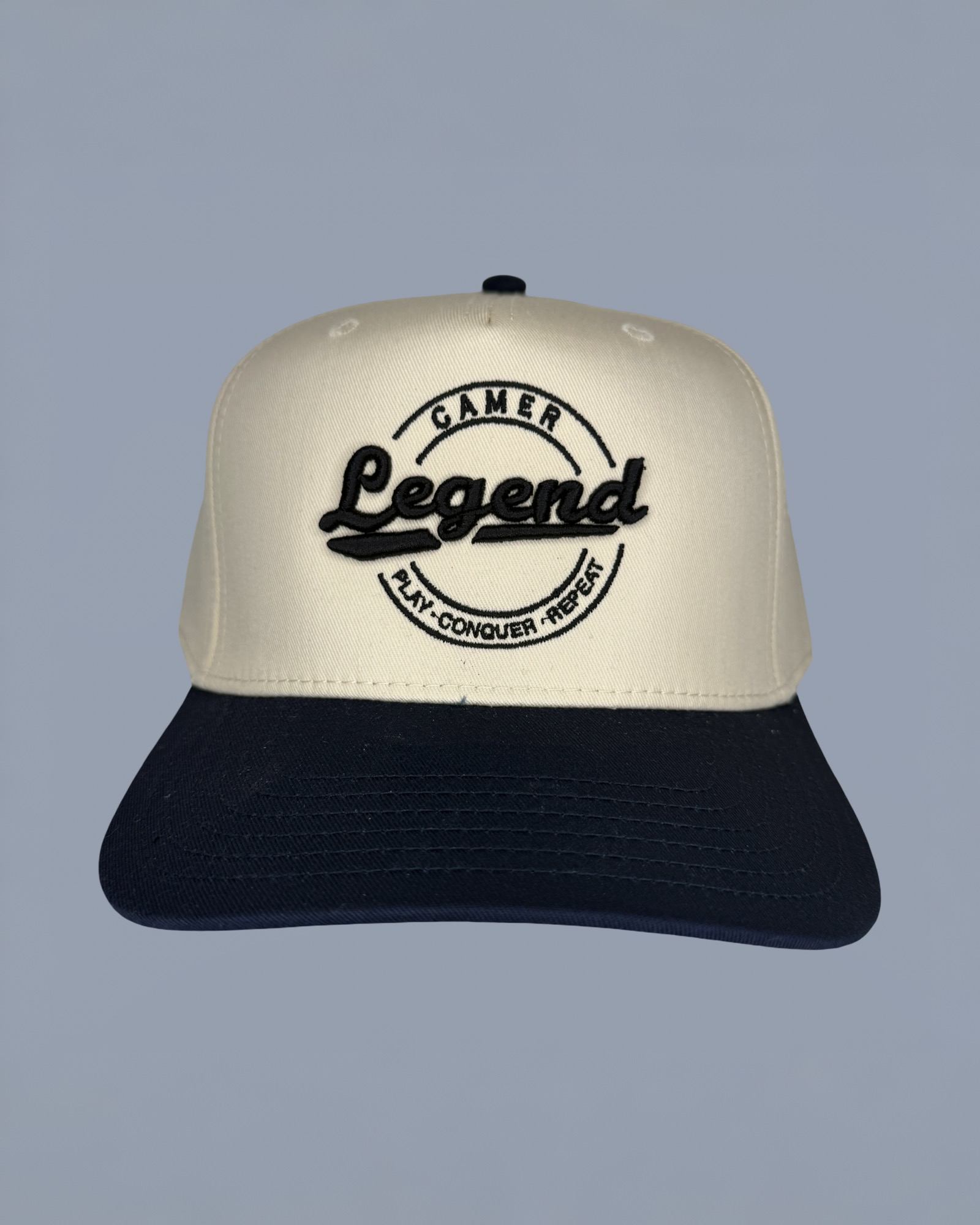 Gamer Legend SnapBack - Play. Conquer. Repeat.