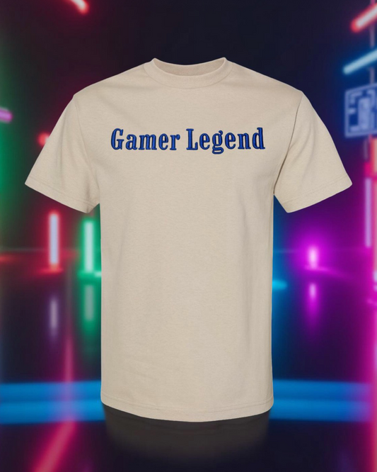 Gamer Legend Puff Embroidery Tee