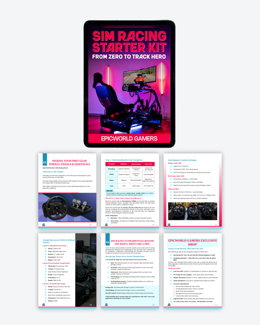 Sim Racing Starter Kit - From Zero To Track Hero (FREE DOWNLOAD)
