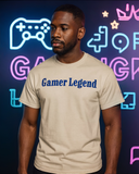 Gamer Legend Puff Embroidery Tee