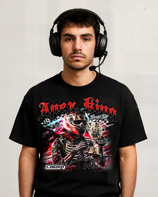 Apex King Collection – Born to Win Premium Tee