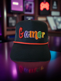Multicolor 3D Puff Gamer Hat