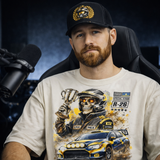Rally Victory Trucker Hat 26, High Crown Performance Mesh Cap