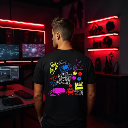 Never Say Game Over Tee Graphic Edition