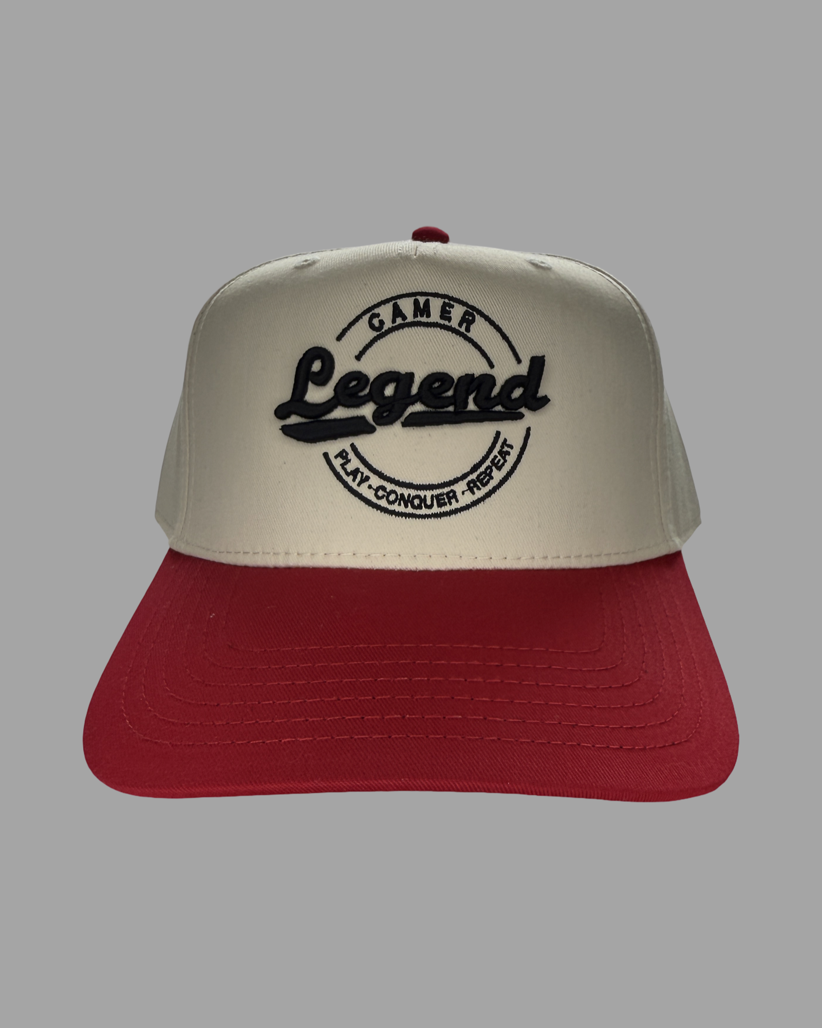 Gamer Legend SnapBack - Play. Conquer. Repeat.