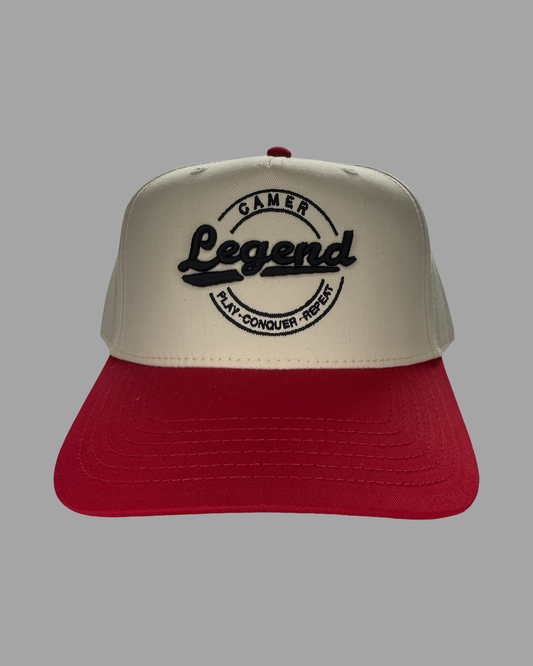 Gamer Legend SnapBack - Play. Conquer. Repeat.