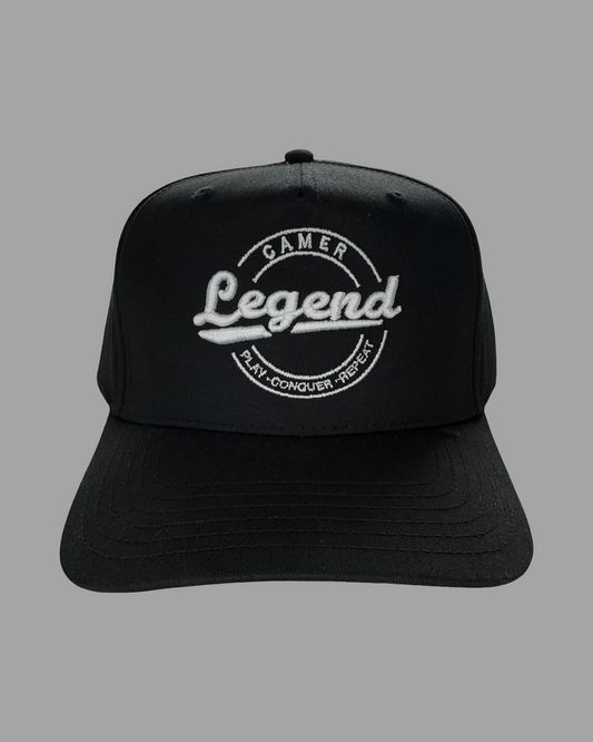 Gamer Legend SnapBack - Play. Conquer. Repeat.