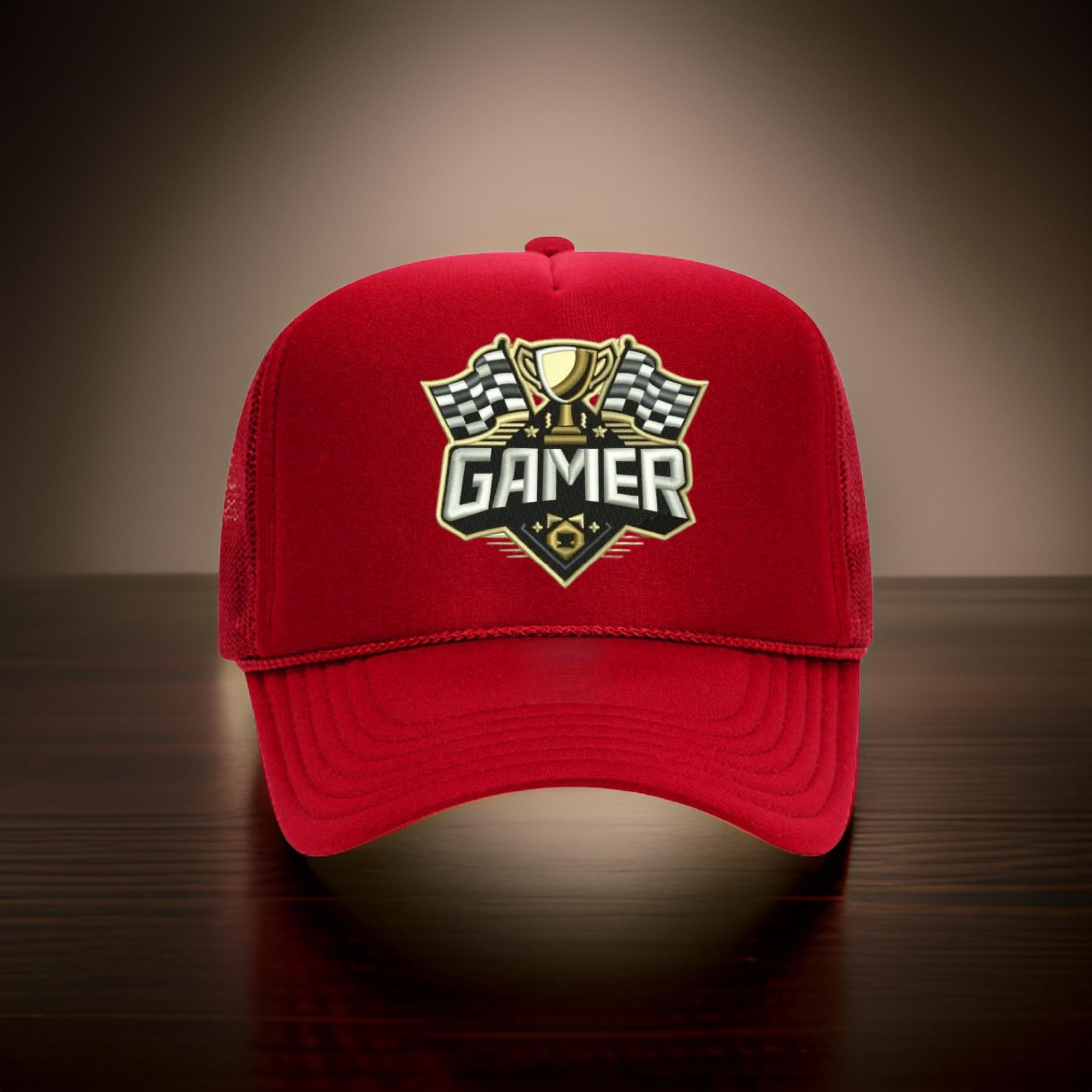 Champion's Crest Trucker Embroidery Trucker Gamer Glory Edition