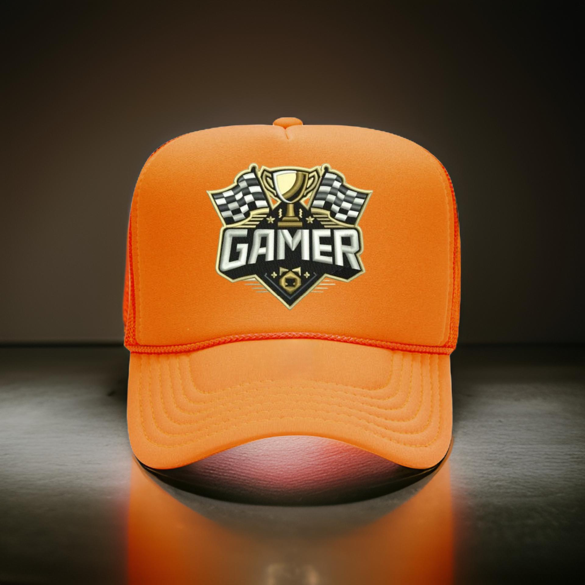 Champion's Crest Trucker Embroidery Trucker Gamer Glory Edition