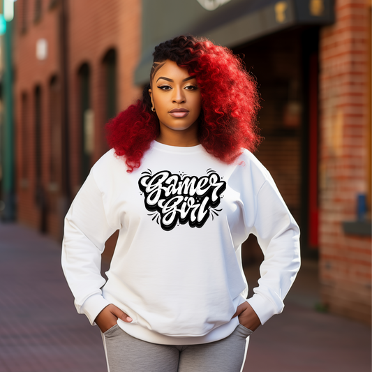 Gamer Girl Crew Neck Sweater