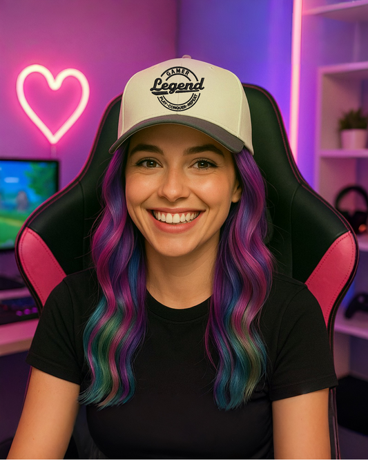 Gamer Legend SnapBack - Play. Conquer. Repeat.